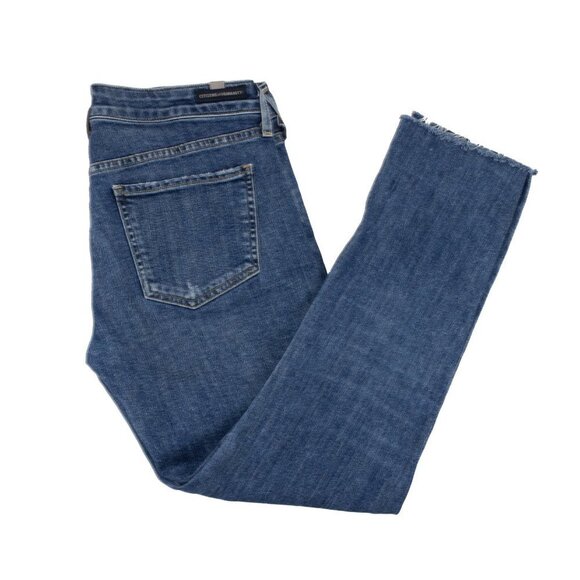Citizens of Humanity Revolve low rise 3 INCH cropped raw edge skinny jeans s29 - Picture 5 of 11